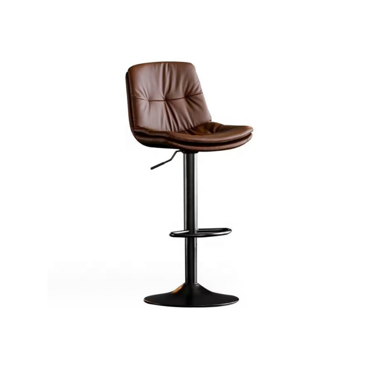 Tufted Cocoa Bar Stool